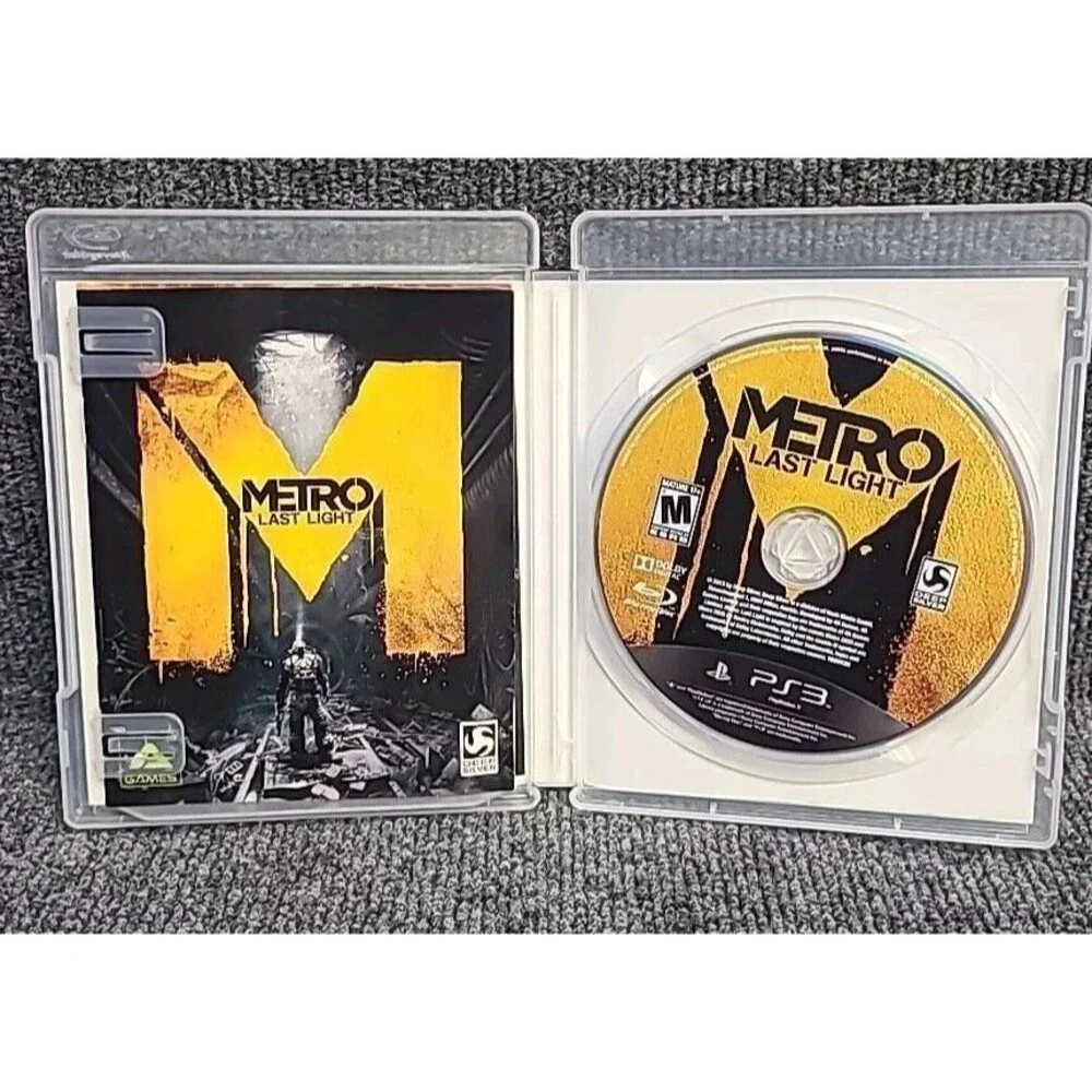 PS3 Metro: Last Light Limited Edition Sony Playstation 3 Complete Tested